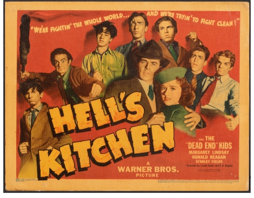 Dead End Kids - Hell's Kitchen - July 1939 Movie Poster